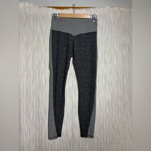 Fabletics Charcoal and Light Gray Leggings
